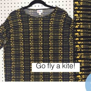 ✌️2/$15✌️XXS beautiful Navy LLR Irma Tunic Aztec